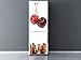 Vinilo para Frigorífico Cerezas Varias Medidas 200x60cm | Adhesivo Resistente y de Facil Aplicación | Pegatina Adhesiva Decorativa de Diseño Elegante