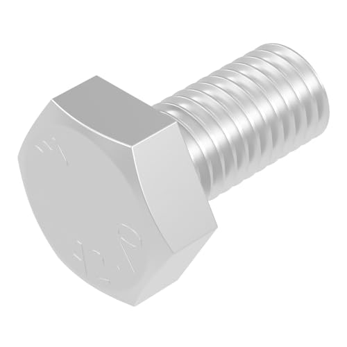 SECCARO Sechskantschraube M12 x 25 mm, Edelstahl V2A VA A2, DIN 933 / ISO 4017, Außensechskant, 20 Stück SECCARO Sechskantschraube M12 x 25 mm, Edelstahl V2A VA A2, DIN 933 / ISO 4017, Außensechskant, 20 Stück