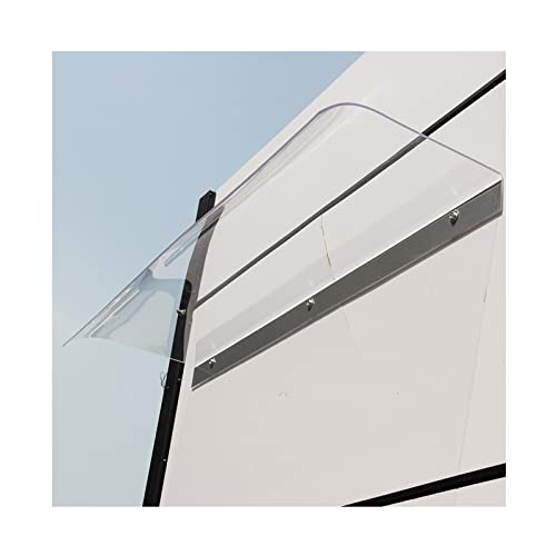Auvent de porte d'entrée transparent 3,5 mm pour abri de fenêtre