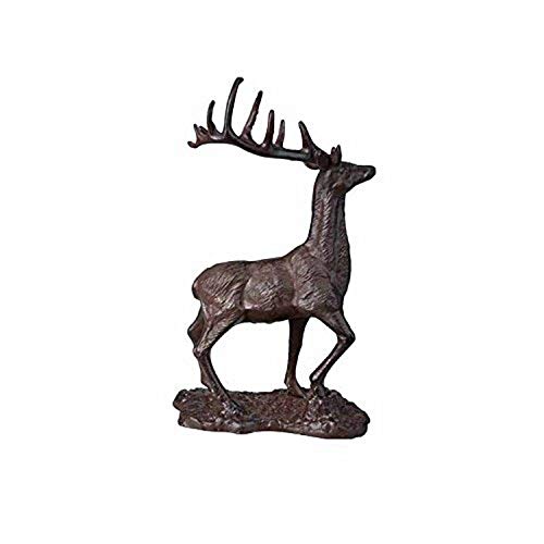 Estatua de ciervo de hierro fundido Esschert Design
