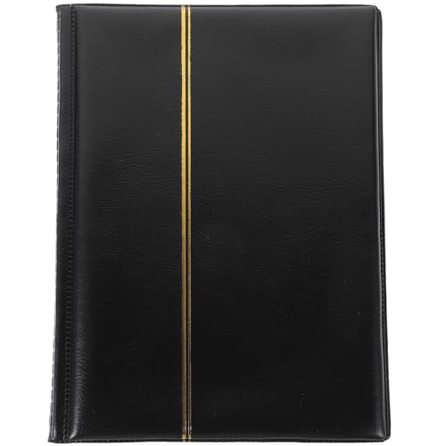 Libro de monedas para organizar 250 piezas en compartimentos de 35mm y 28mm