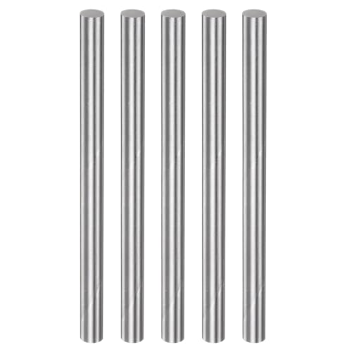 Tiges rondes HSS 6,8mm x 100mm Harfington pour tournage et perçage bricolage x5