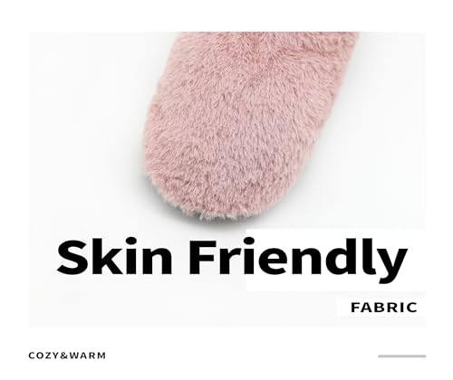 DICUIRD Womens Thick & Warm Slipper Socks with Grippers - House Fuzzy Slippers3