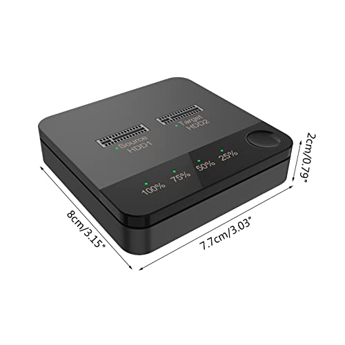 Duplicador M.2 SATA para recuperar datos y clonar discos estropeados sin PC 4