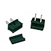 Christmas Lighting Male Green Slip Plug, Vampire Plug, Gilbert Plugs, Zip Plugs, 25 Packs (SPT-1)