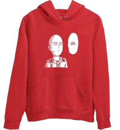 Stylish One Punch Man Man's Jacket Girls Hoodie Women Printed Hooded Sweatshirt Black-image-44