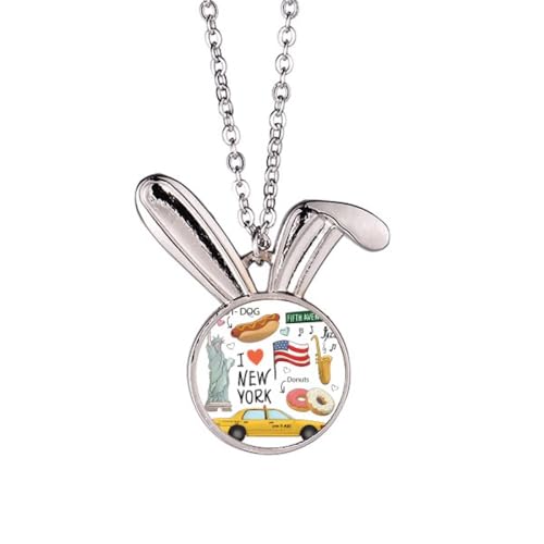 Collier lapin ametexi New York résout le manque d'originalité de vos accessoires
