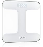 RENPHO Bathroom Scale for Body Weight, Weighing Scale for People, Body Scale with Bright LED Disp...
