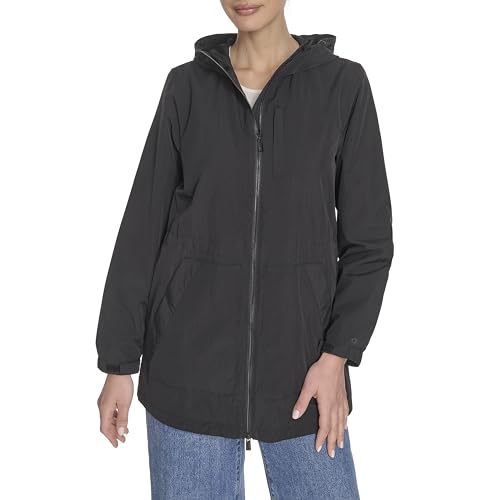 Image of Champion Women's Hooded Cinch Waist Rain Jacket