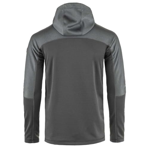Image of Fjallraven Abisko Men's Trail Full Zip Hooded Fleece - Breathable, Comfortable, Lightweight Fleece Warmth - Hiking, Trekking