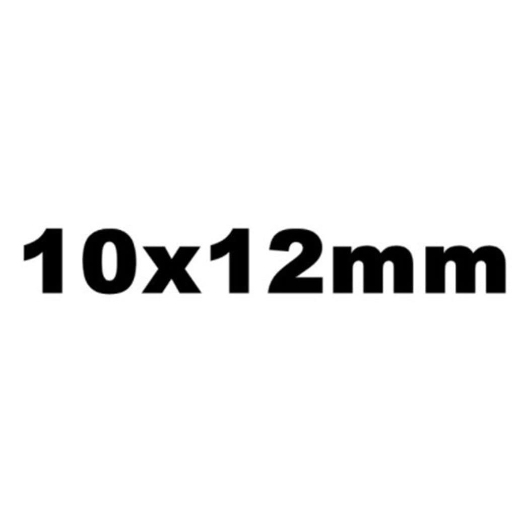 Manguera de silicona transparente grado alimenticio 5 m, diámetro exterior 4, 6, 7, 8, 9, 10, 11, 12, 14 y 16 mm(10x12mm)