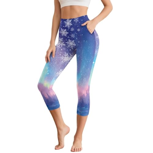 Legging de yoga festif taille haute avec poches pour sublimer vos journées actives et décontractées