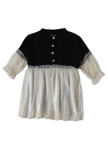 Image of mini mama Girl's Satin A-Line Midi Special Occasion Dress