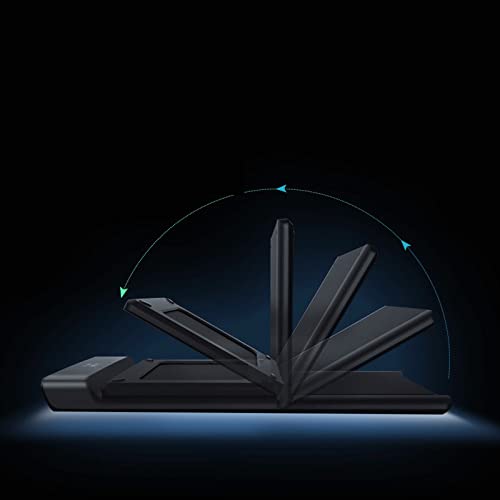 Image of Folding Treadmill Sports Fitness Walking Mat Machine Brushless Foldable Electric Treadmill for Home Gym (Black)