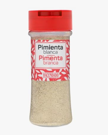 Pepe bianco macinato, 70 g, confezione da 3