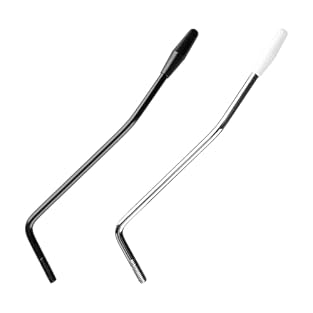 STAGE-READY DURABILITY: Forged from corrosion-resistant zinc alloy with chrome plating, these arms resist tarnishing from sweat and humidity. Withstand aggressive vibrato bends without thread stripping—ideal for pub gigs and rehearsal spaces. DUAL-DE...