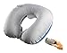 TREKOLOGY Inflatable Neck Pillow for Travel - Ultimate Comfort and Support for Airplanes, Cars, and More - Ergonomic Design for Restful Sleep and Neck Relief - Essential Travel Accessory