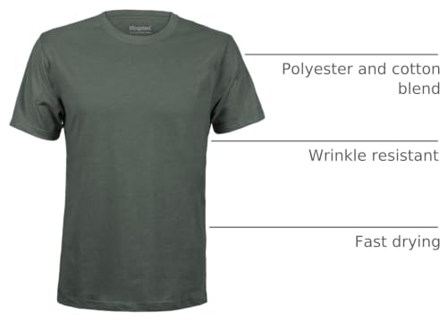 Image of Kingsted T-Shirts for Men Pack - Royally Comfortable - Super Soft Premium Fabric - Well-Crafted Classic Tee