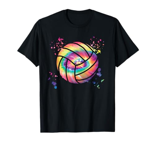 Jugador de voleibol Colorsplash para niñas y niños, voleibol de playa Camiseta