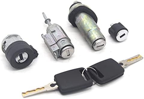 Complete Lock Set Ignition Switch Left Door Trunk Lock Barrel Cylinder 4D0905855G 4B0905851B Anti-Theft car Lock(A6 Trunk)