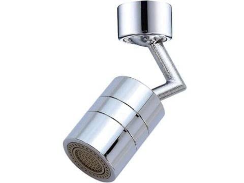 Alark 2 Gear Faucet Aerator Multi-Functional Extension Tap Kitchen Sink with Dual Modes Splash Universal Large Angle Water Outlet Function Bathroom Kitchen Eyewash Head (720° Rotating) (B0C5HPRYQK) Amazon Price History, Amazon Price Tracker