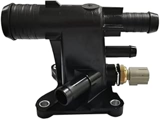 MAYINGXUE termostat chłodzący do rury wodnej adapter interfejs rury wodnej termostat złącze wylotu wody (kolor: Czarny)