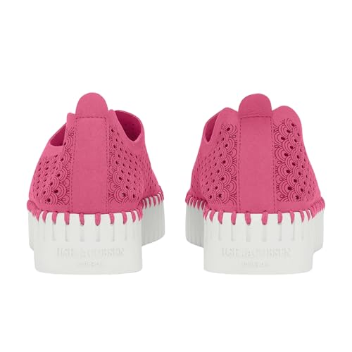 Image of Ilse Jacobsen HORNBAEK Women's Tulip 3373 Platform | Slip-On | Low-Top. (Rose Violet, 11)