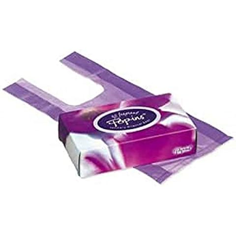 Polylina Pop-Ins Sanitary Disposal Bags 50,Purple Cover