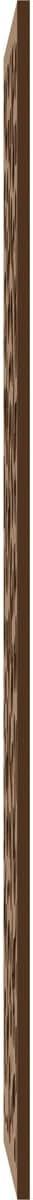 13 3/8"W x 34 3/8"H x 1/4"T Grass Lake Decorative Fretwork Wood Wall Panels, Hickory