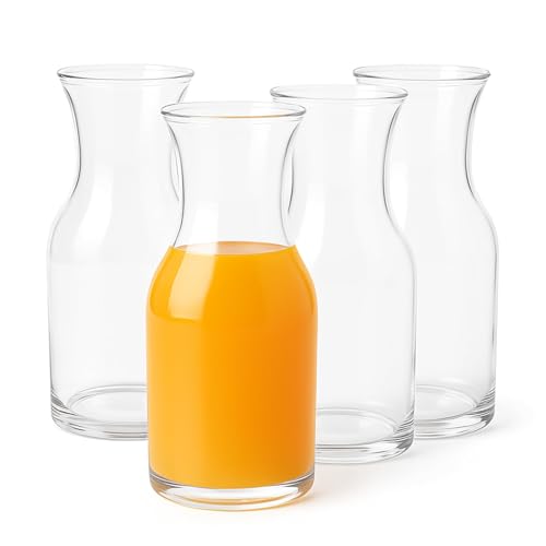 Bar@Drinkstuff Essence Belarus Carafe Glass16.5Oz / 470Ml, Pack Of 4