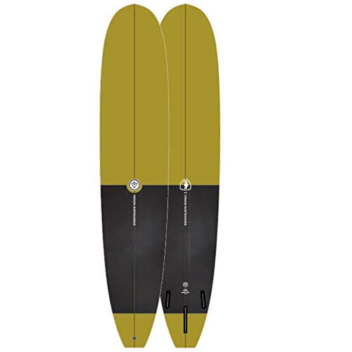 Venon Tabla de Surf Log 9.3 Longboard Malibu Oliva Malibu Noserider