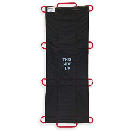 Image of Rescue Essentials Brand Public Access QuikLitter, Red Nylon Handles, Non-Woven Fabric, 500 Lb Rated, Low Cost, Disposable for Patient Transfer, Casualty Evacuation