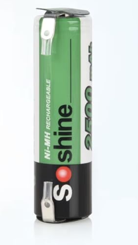 Bateria AA/R6 Recargable Ni-Mh 2500mAh para Soldar (2)
