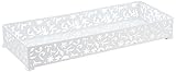 Design Ideas Vinea Storage Drawer, 6 by 15-Inch, White