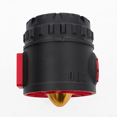 X90 TurboFan - Ventilador de metal de alta velocidad con conductos de 90 mm, soplador de polvo industrial, velocidad infinitamente variable, potente empuje, 5000 g (negro)