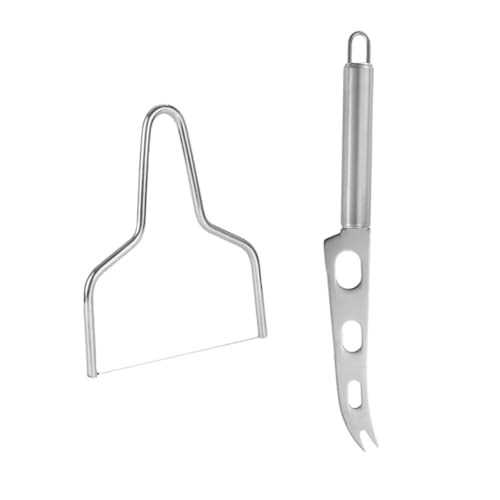 Unomor Cheese Knives Set Set of 5 Stainless Steel Cheese Cutters Easy to Use and Store