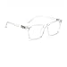 Classic Non-prescription Clear Lens Eyeglasses for Men And women Thick Square Frame Eyewear (black)