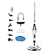 Price comparison product image TACKLIFE Steam Mop, 380ml Detachable Water Tank, Multi-Angle Rotation, 1400W 5 in 1 Multifunction Handheld and Upright Floor Steam Cleaner Mop- HSM01A
