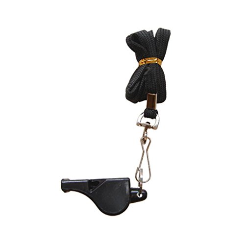 Fischietto Arbitro Zeus Nero Allenamento Calcio Calcetto Sport