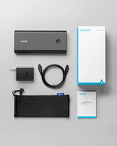 Anker Powercore+ 26800Mah Pd 45W With 60W Pd Charger, Power Delivery Portable Charger Bundle For Usb C Macbook Air/Pro/Dell Xps, Ipad Pro, Iphone 14/13/12 Series, And More #TOP7
