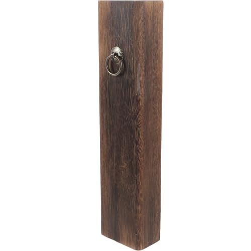 Jarrón de madera Zerodeko de pared con soporte elegante y chic 8