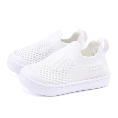 Image of BMCiTYBM Baby Sneakers Girls Boys Lightweight Breathable Mesh First Walkers Shoes 6-24 Months