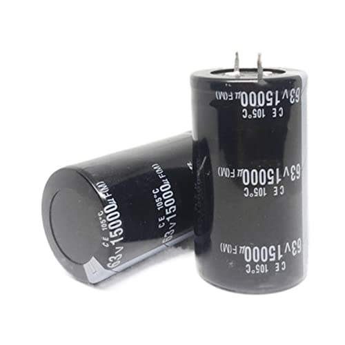 Condensateur électrolytique 63V 15000uF en aluminium de haute capacité 35x50mm