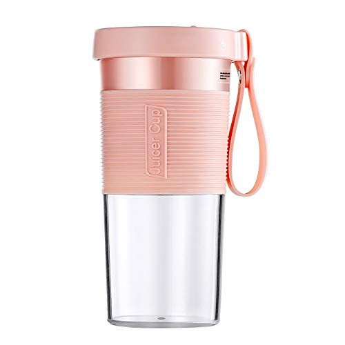 ELEOPTION Juicer Cup, 320ML Portable Fruit Juicer Bottle, USB Rechargeable Electric Juicer Shakes