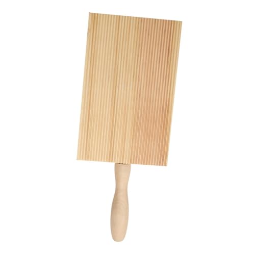CLISPEED Tabla de Pasta de Madera para Hacer Ñoquis Herramienta Conveniente para y Preparar Pasta Casa