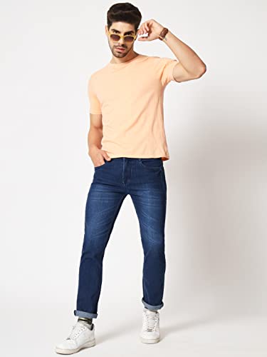 Image of RAGZO Jeans Pant for Men Slim Fit Stretchable Casual Look Breathable Fabric