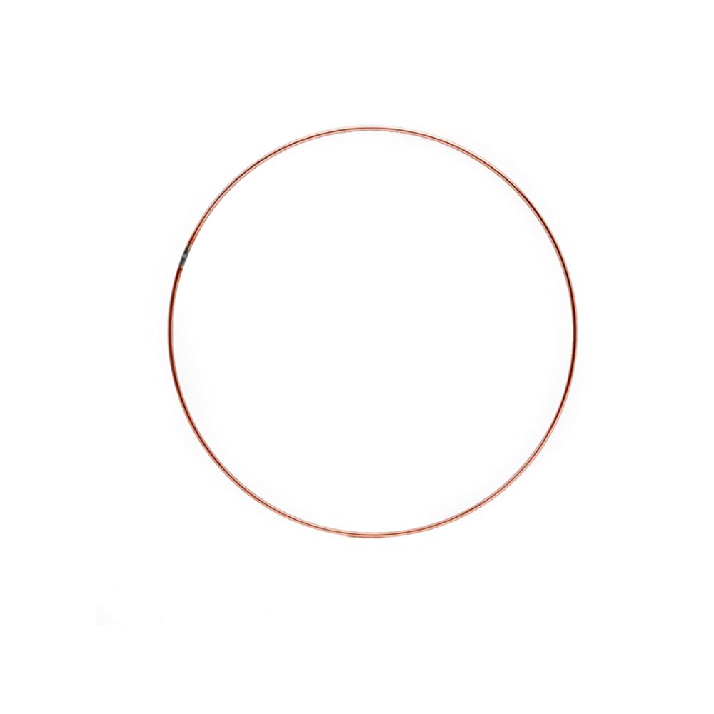 Crafty Capers Copper 127Mm (5In) Metal Ring For Crafts - Wreath & Flower Hoop