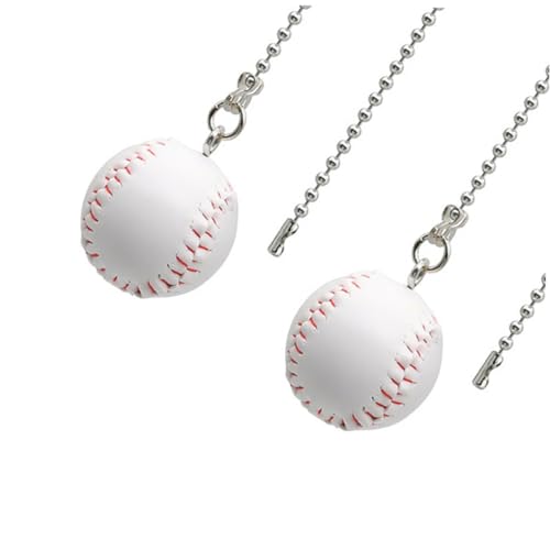 Homoyoyo 2piezas Cadena Tracción Ventilador Techo Accesorios Reparación Ventilador Techo