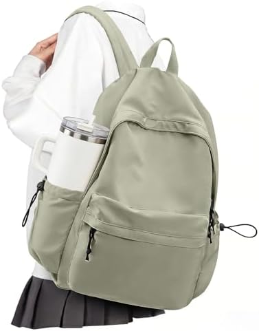 VECAVE Lightweight Casual Laptop Backpack Purse for Women,Travel Backpack with laptop compartment