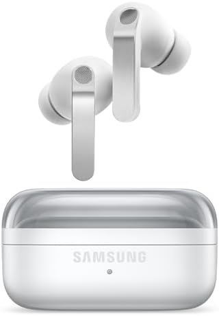 Samsung Galaxy Buds 4 Pro (2026) AI True Wireless Bluetooth Earbuds, Hi-Res Audio, 2-Way Speaker, ANC 2.0, Optimized Comfort, IP57, Live Translation, White [US Version, 2 Yr Warranty]